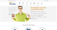 Desktop Screenshot of develer.com